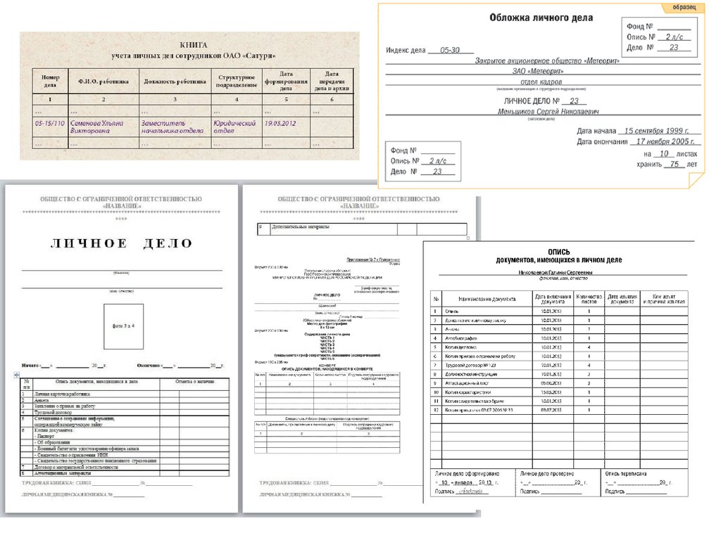 Личное дело какие документы. Как выглядит личное дело сотрудника. Личное дело работника пример. Личное дело работника образец. Образец личного дела сотрудника.