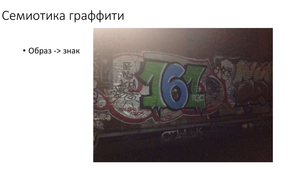 Семиотика граффити