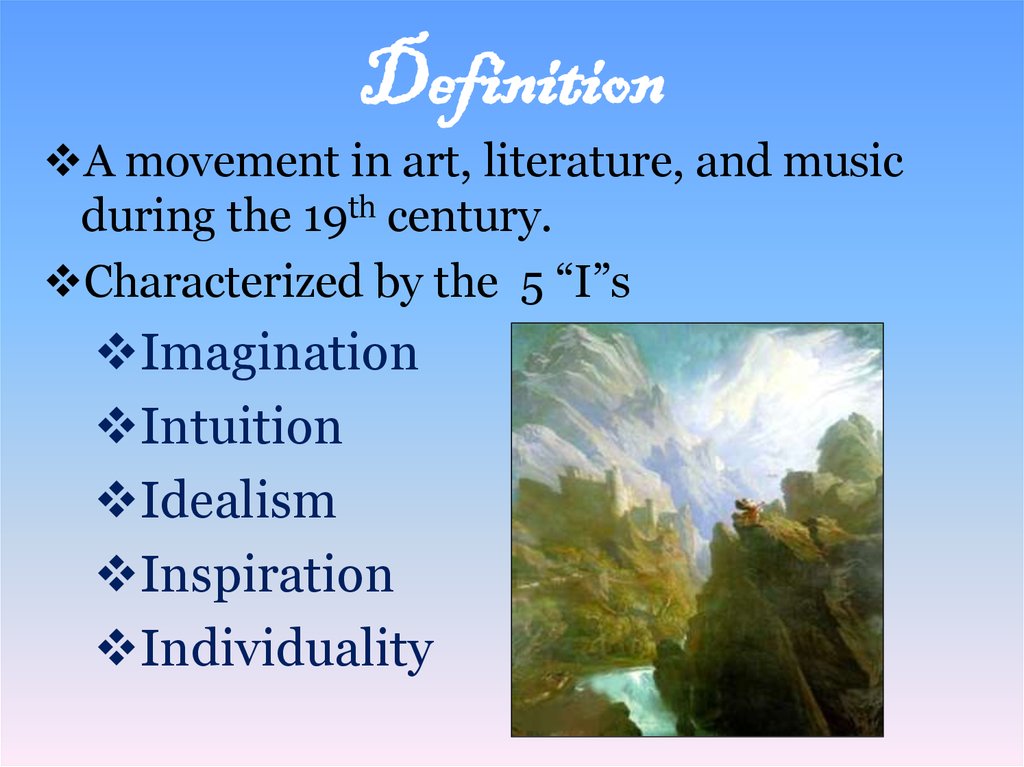 romanticism-definition