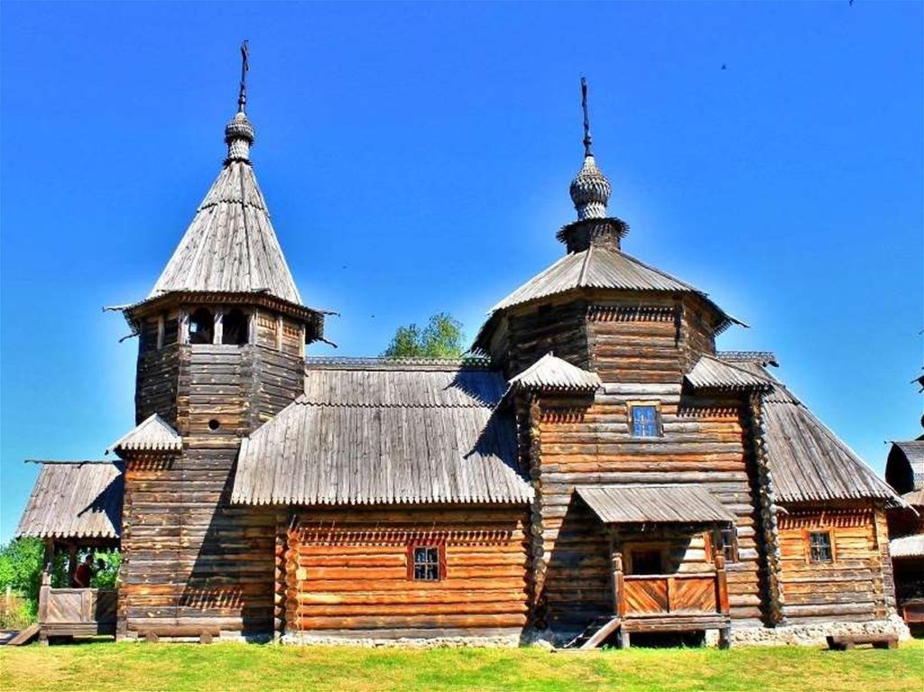 Памятник древнерусского зодчества суздаль