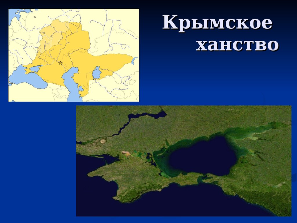 Крымское ханство презентация 6 класс