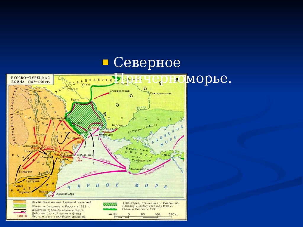 Русско турецкая война 1787 1791 контурная карта 8 класс гдз