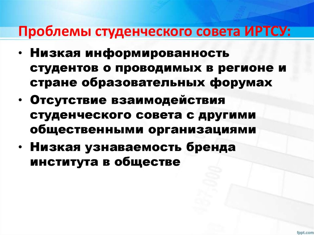 Проблемы студентов в россии