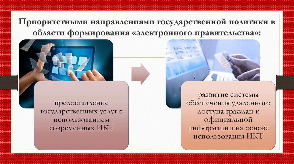 Электронные услуги в сфере. Направления цифрового правительства. Электронное правительство приоритетные направления деятельности. Государственное регулирование в сфере ИКТ. Государственная политика в области развития новых технологий.