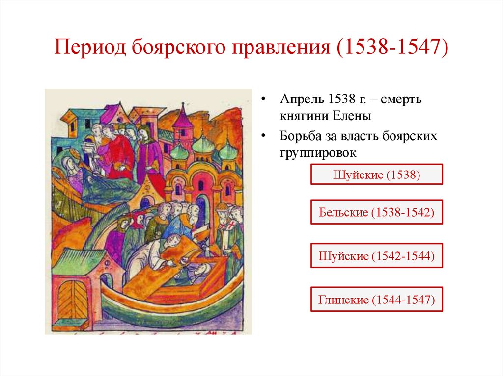 Боярские группировки. Период Боярского правления 1538-1547. Итоги Боярского правления 1538-1547. 1538-1547. Итоги Боярского правления 1538-1547 таблица.