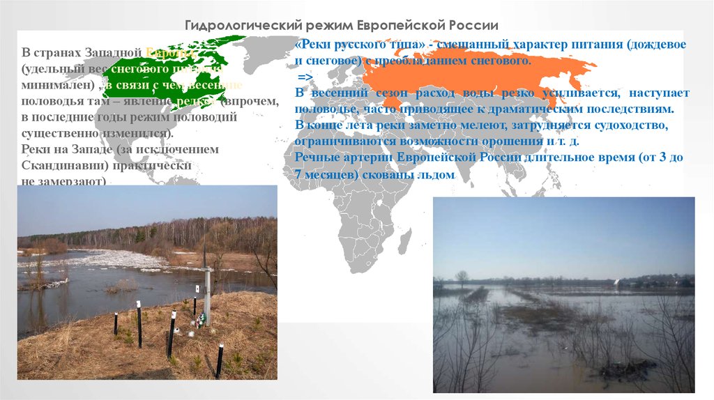 Смешанное питание с преобладанием дождевого имеют реки. Гидрологический режим рек. Изменение гидрологического режима рек. Водный режим рек России. Изучение гидрологического режима малых рек.