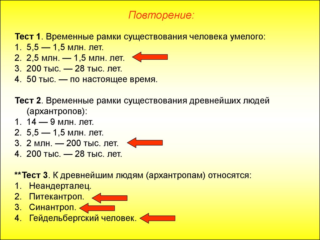 Первые представители рода Homo - презентация онлайн