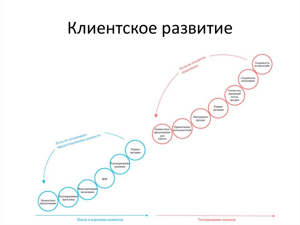 Цепочка развития. Развитие клиента. Этапы развития взаимоотношений с клиентом.