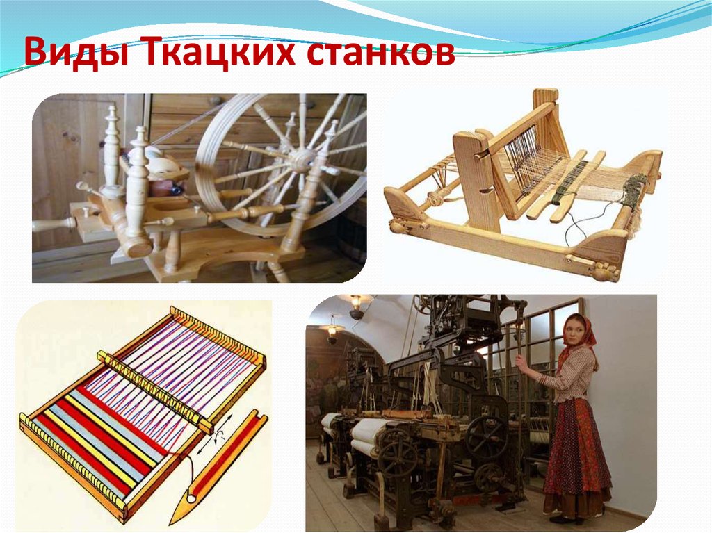 Виды Ткацких станков