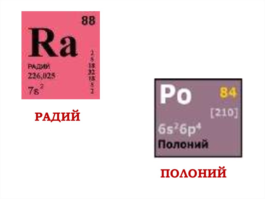 Радий элемент таблицы. Радий химический элемент. Радий и полоний. Химический эелемен традий. Полоний в таблице Менделеева.