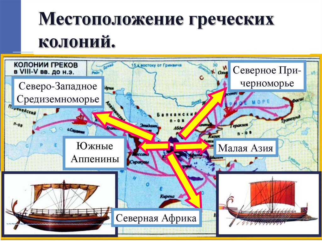 Направление колонизации 5 класс. Направления греческой колонизации. Греческая колонизация. Территории греческих колоний. Греческие колонии.