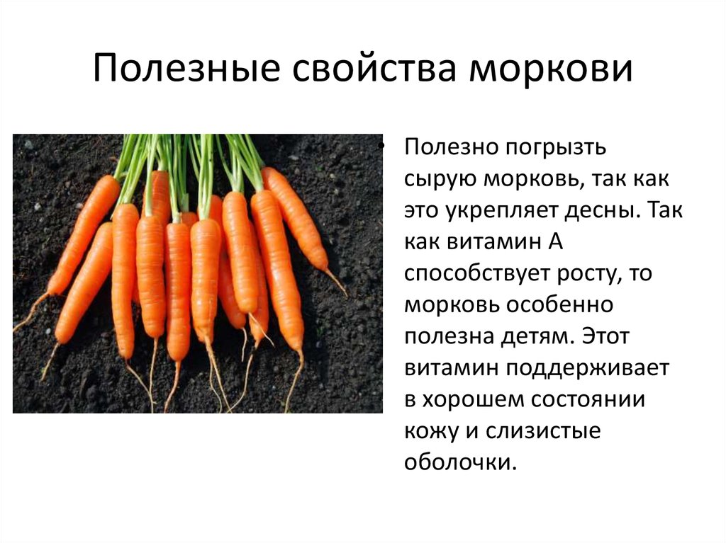 Сколько потребуется морковок. Полезные свойства моркови. Чем полезна морковь. Доклад про морковь. Чем полезна морковка.
