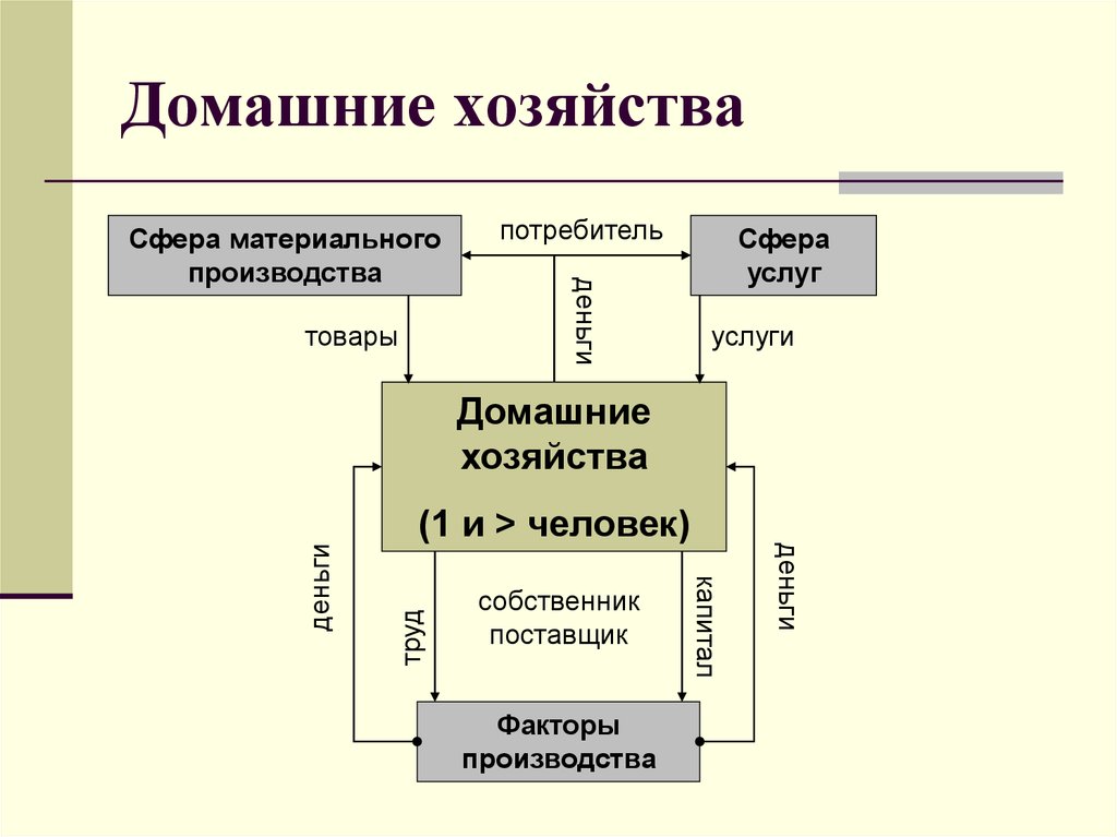 Какое домашнее хозяйство. Домашние хозяйства. Домашние хозяйства в экономике это. Домохозяйство это в экономике. Пример домашнего хозяйства в экономике.