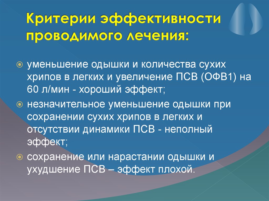 Проводилось лечение. Критерии эффективности терапии бронхиальной астмы. Критерии эффективности медицинской помощи при бронхиальной астме. Критерии эффективности терапии при бронхиальной астме. Критерии эффективности медицинской помощи при бронхиа.