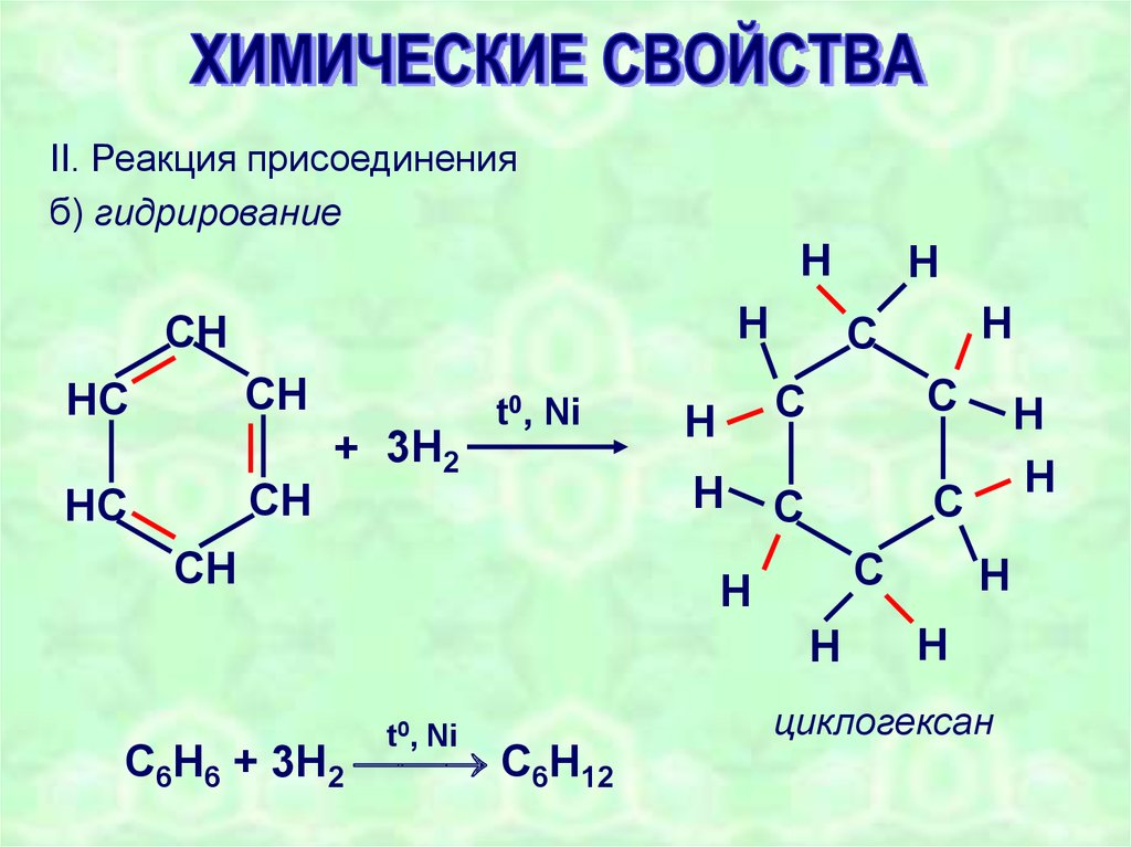 Бензол свойства и получение