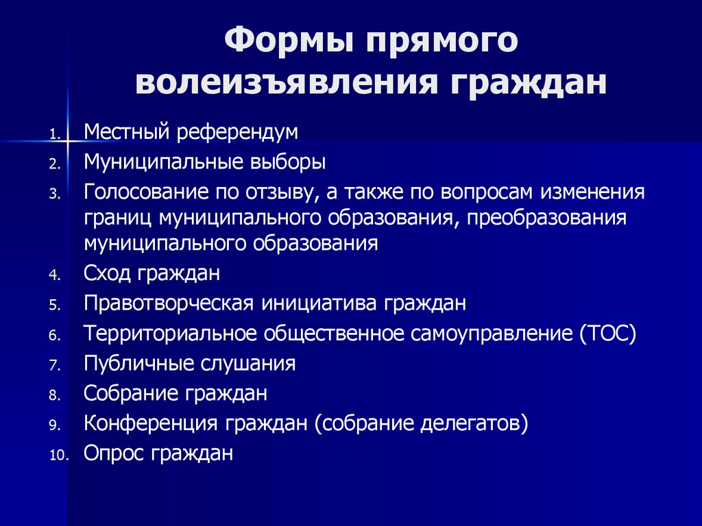 Участия населения в решении вопросов