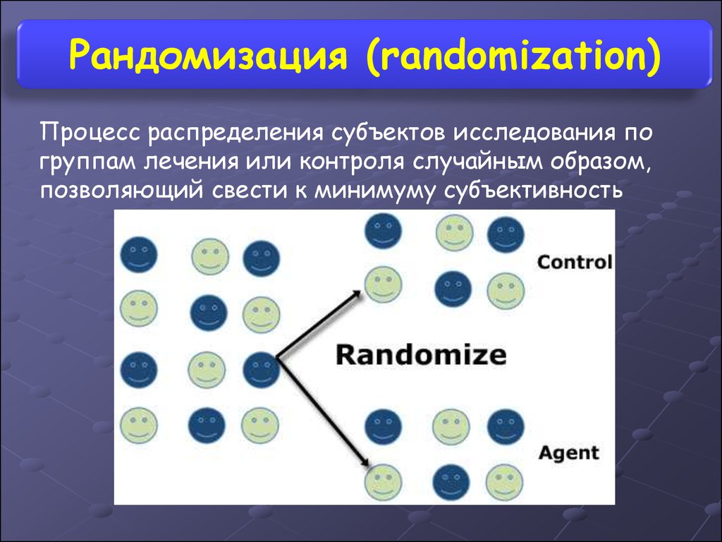 Рандомизация исследования