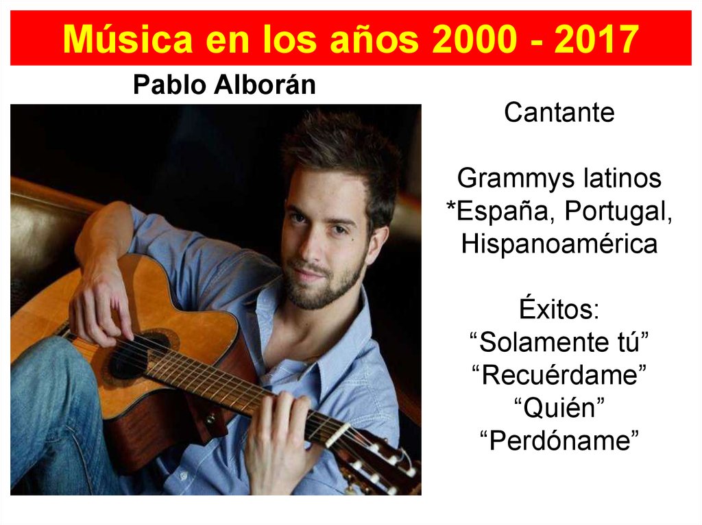 Pablo Alborán