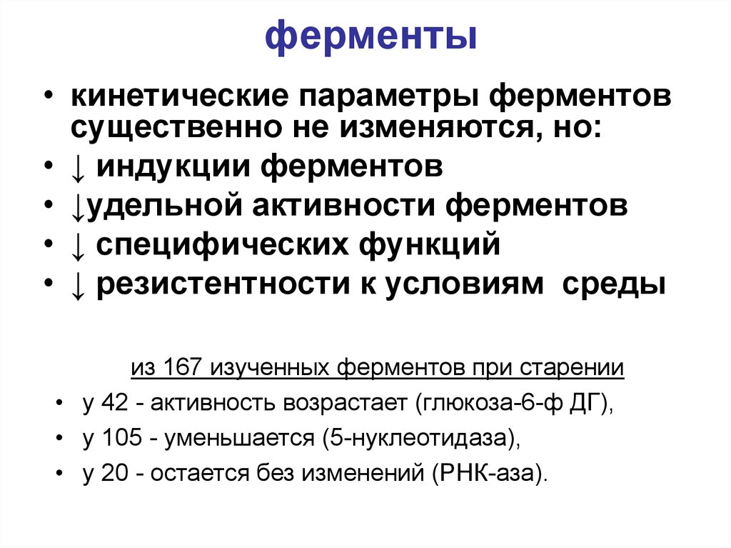 Изучение ферментативной активности