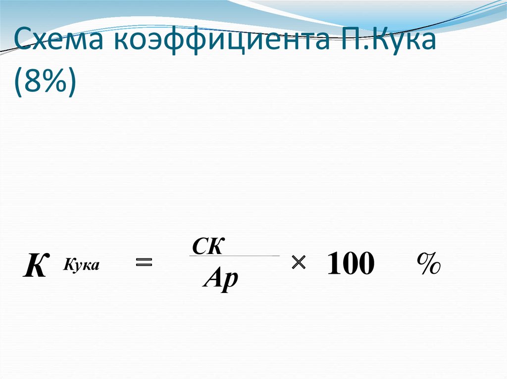 Коэффициент Кука. Коэф схемы. Коэффициент Кука формула. Коэффициент п.