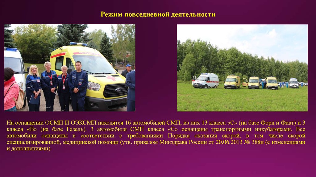 Режим повседневной деятельности