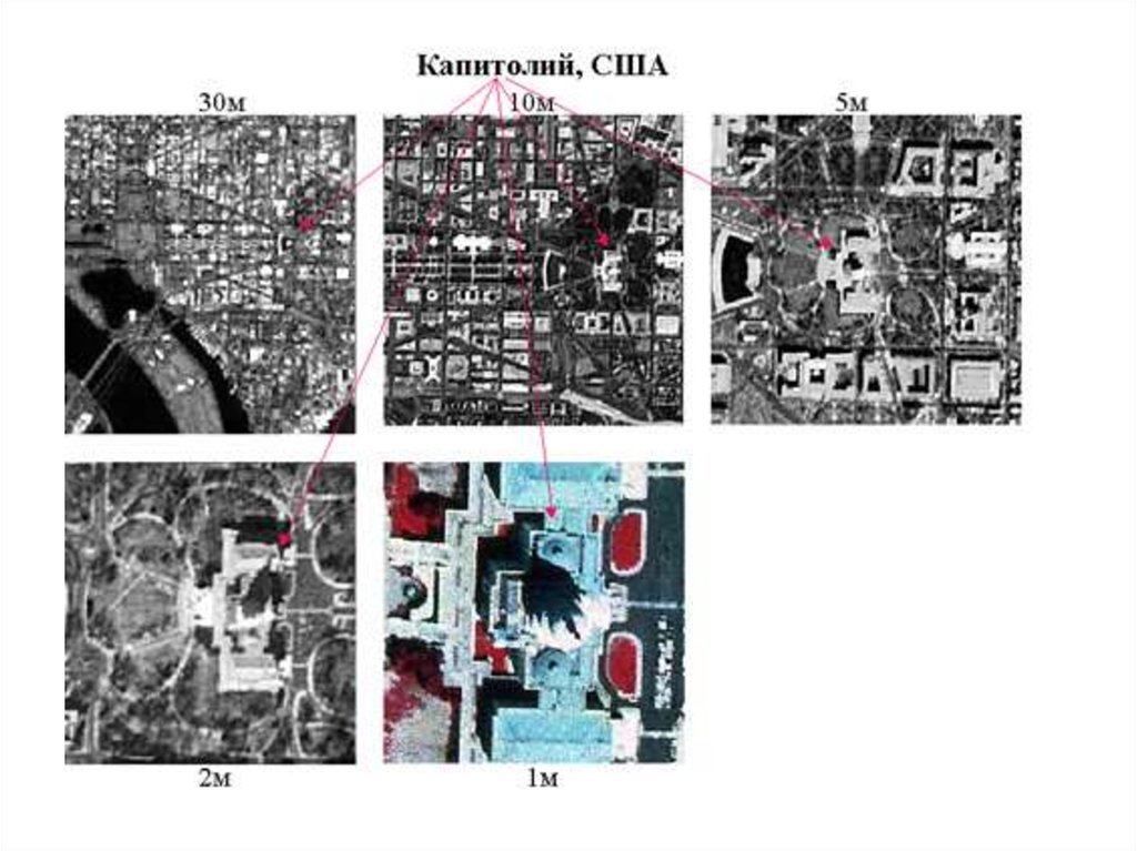 Дешифрирование снимков при обновлении карт и планов