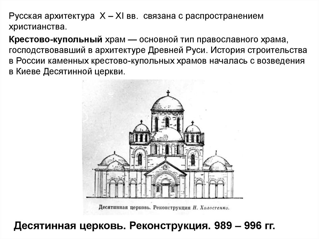 Десятинная церковь архитектура. Крестово купольный храм Десятинная Церковь. Десятинная Церковь план храма. Десятинная Церковь реконструкция. Десятинная Церковь план фасад.