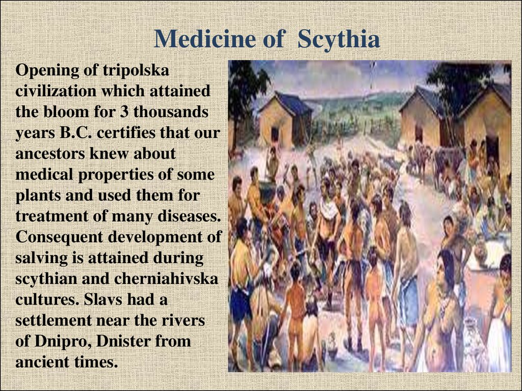 Medicine of Scythia