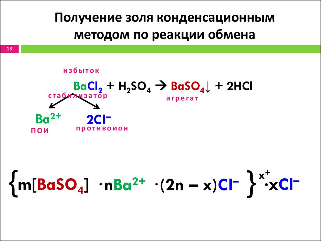 Реакции электронного обмена. Получение Золя. Реакции получения золей. Реакции получения Золя. Метод получения золей.