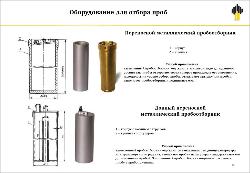 Техника отбора проб