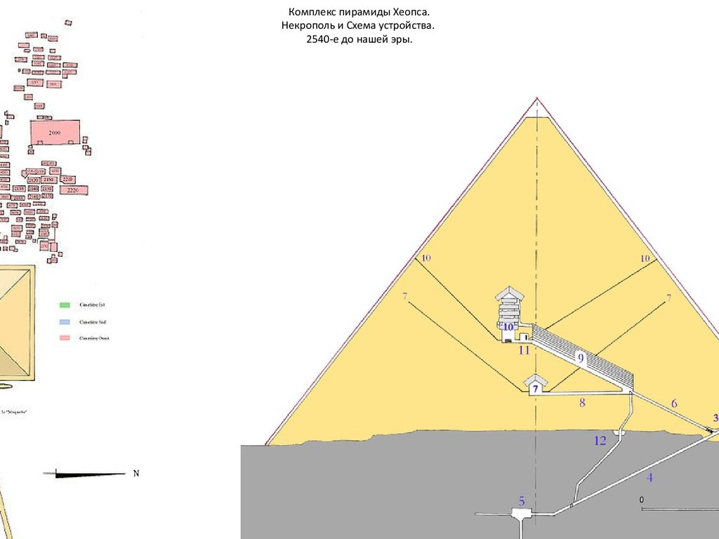 План пирамиды хеопса