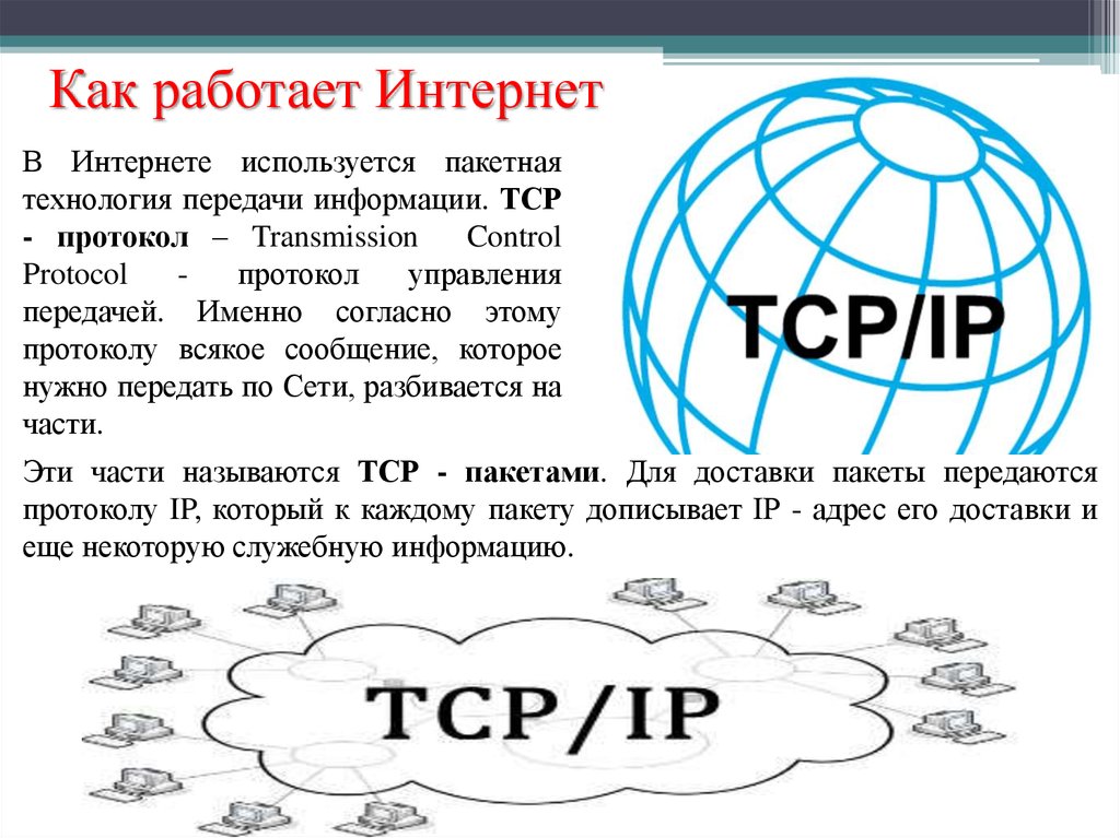 Организация глобальных сетей 11 класс презентация