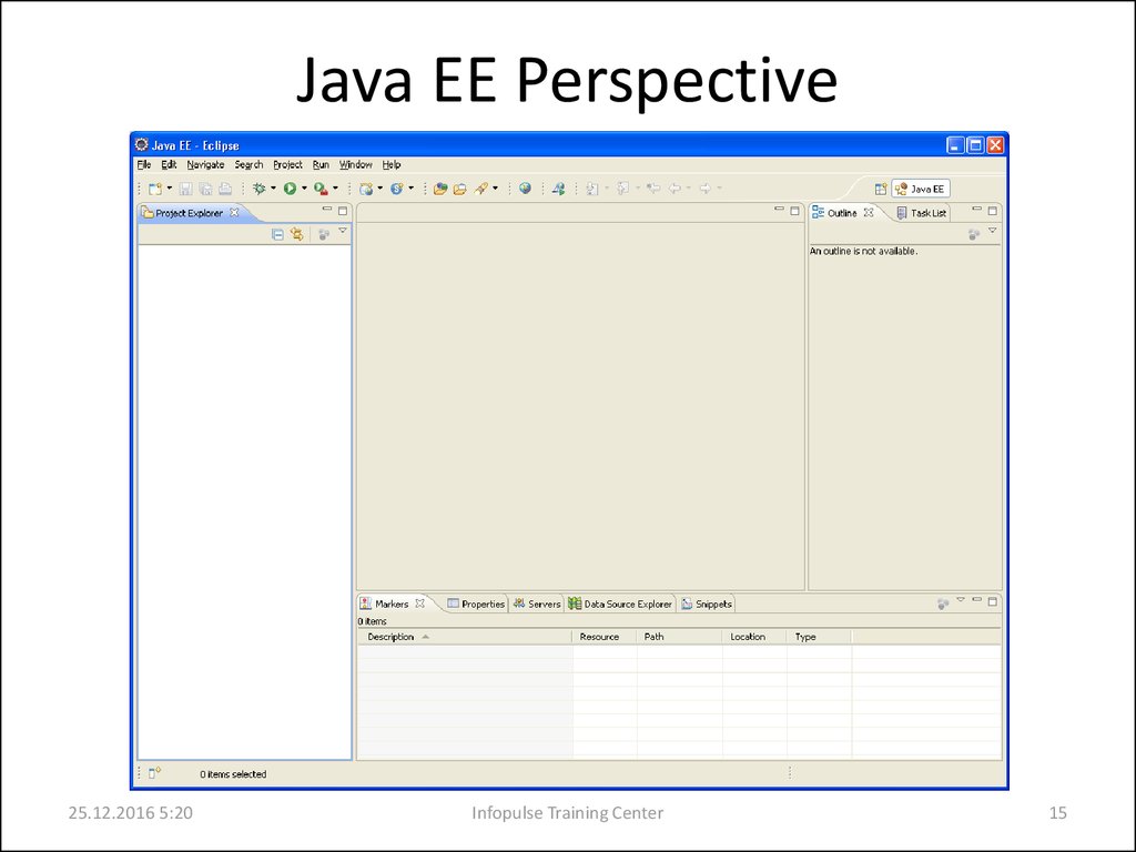 Java EE Perspective