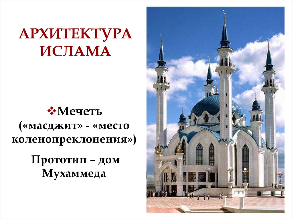 Мечети мира презентация