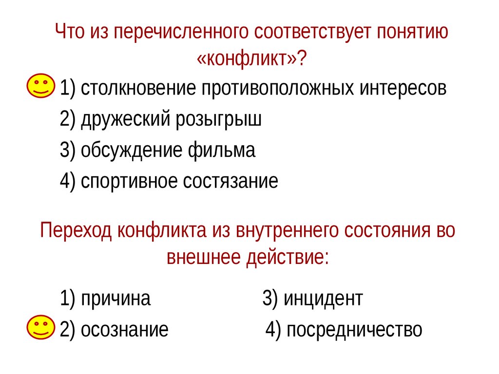 Презентация на тему конфликты в межличностных отношениях 6 класс обществознание