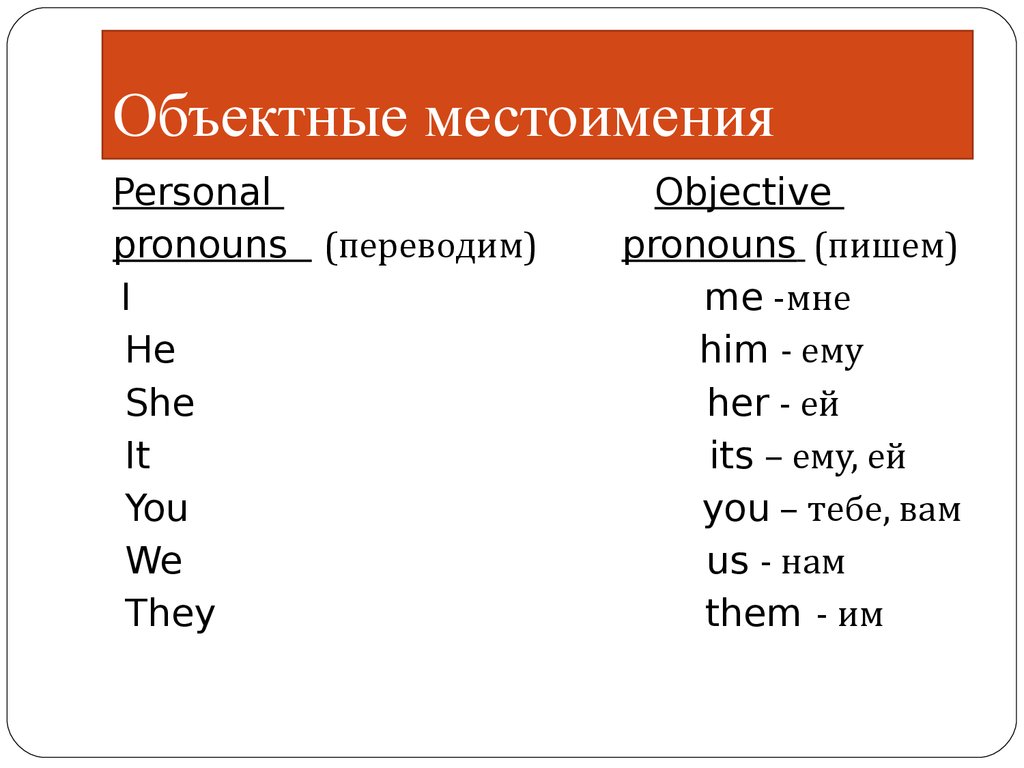 Местоимения в английском языке 5 класс. Объектные местоимения в английском языке. Обьектынеы местоимения. Объектные местоимения упражнения.