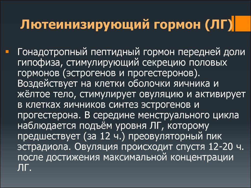 Гонадотропные гормоны. Лютеинизирующий гормон гипофиза. Стимуляция секреции лютеинизирующего гормона. Лютеинизирующий гормон гипофиза влияет:. Лютеинизирующий гормон передней доли гипофиза.