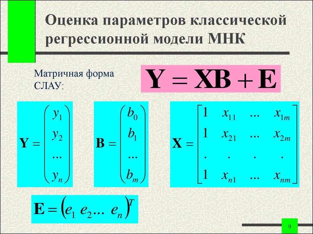 Интерпретация параметров линейной множественной регрессии. Матричная форма МНК регрессии модель. МНК метод матричная форма. Оценка регрессионной модели. Методом наименьших квадратов множественная линейная регрессия..
