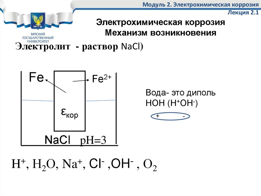 Электрохимическая схема это