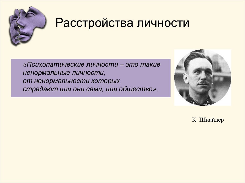 Тест на 15 расстройство личности