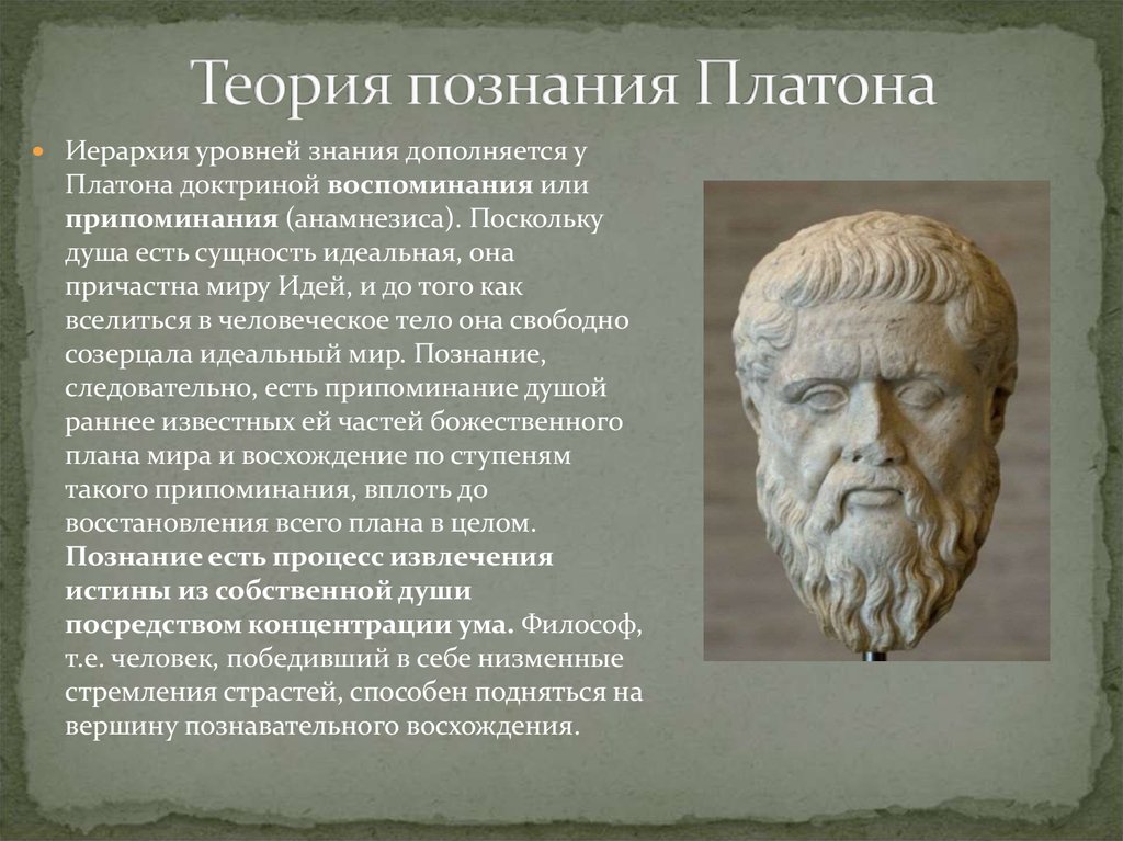 Презентация философия теория познания