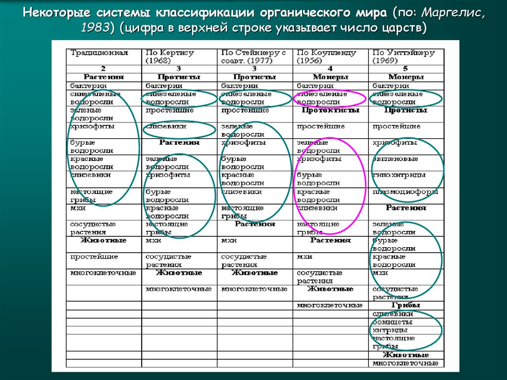 Многообразие органического мира презентация 11 класс биология