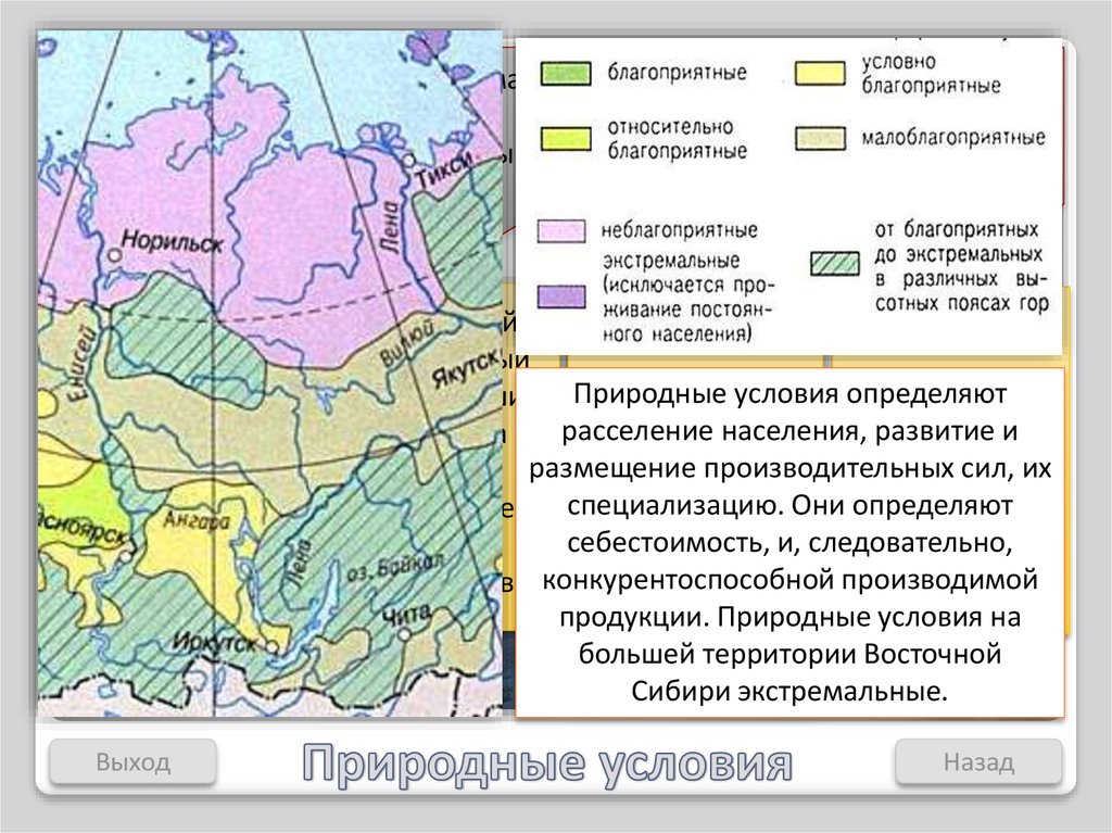 Западная сибирь условия жизни