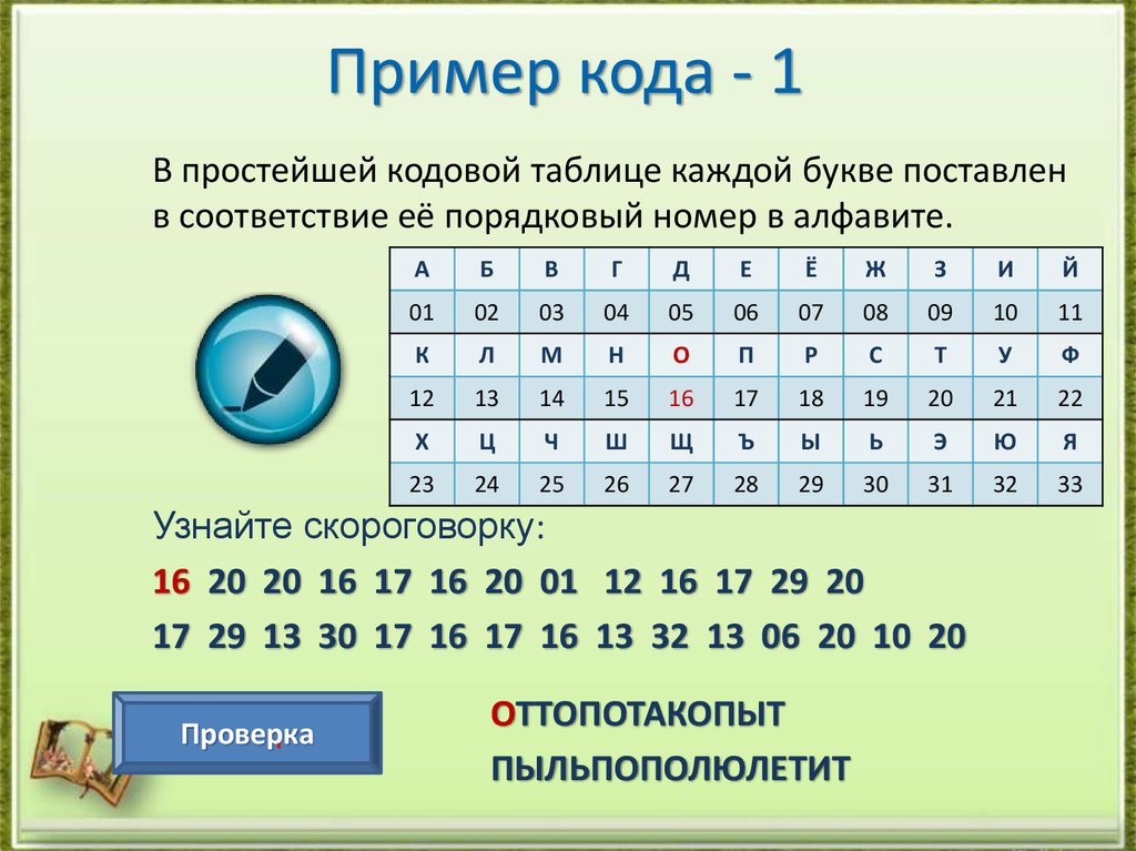 Сравнение кодов символов презентация