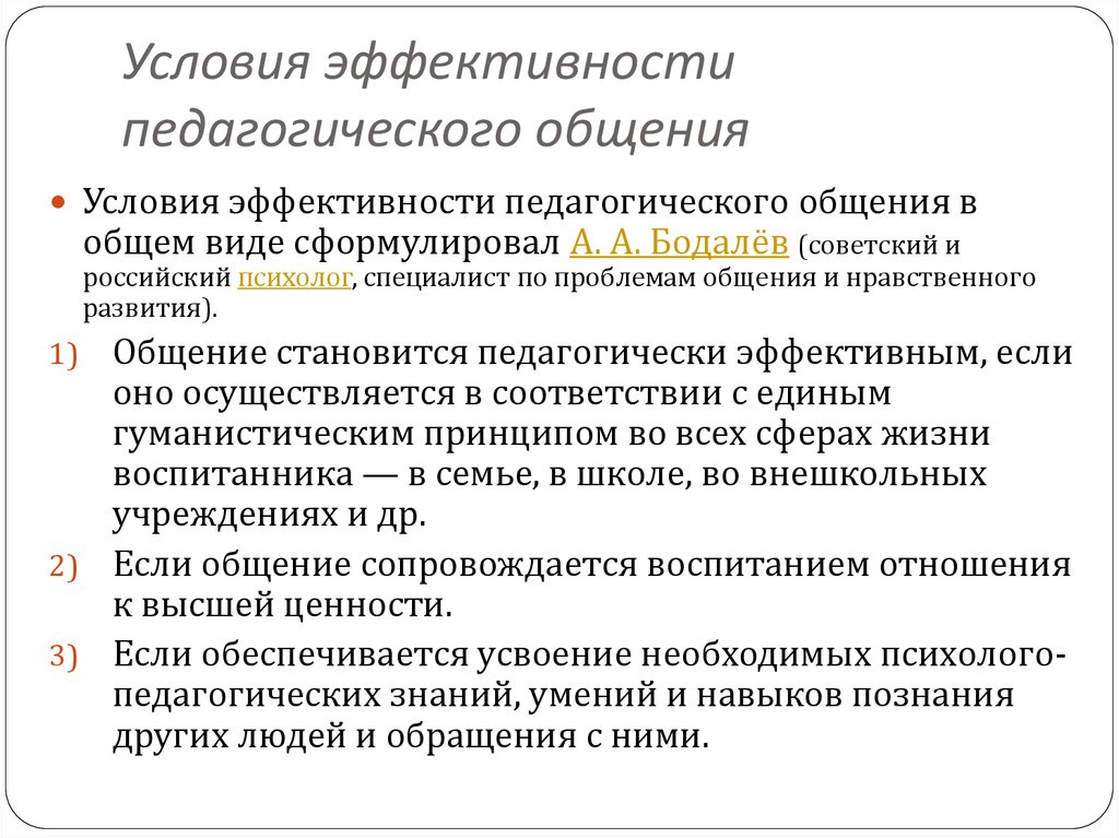 Условия профессиональной. Условия эффективности педагогического общения. Условия эффективного общения. Условия эффективного общения учителя. Условия эффективного пед общения.