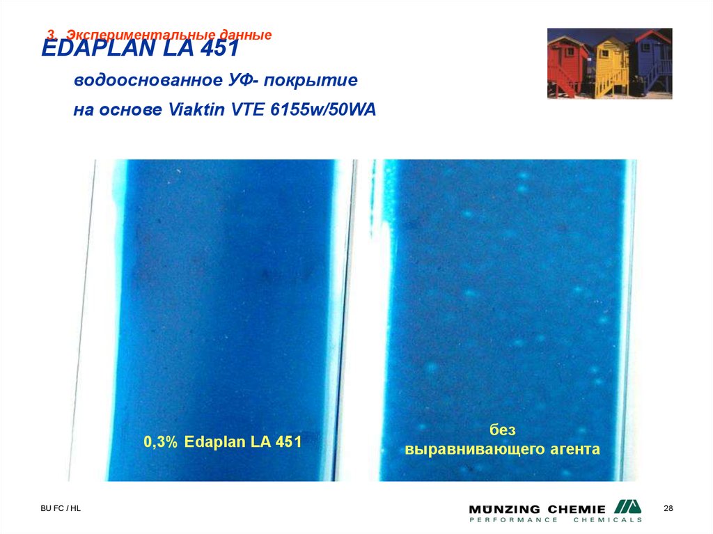 EDAPLAN LA 451 водооснованное УФ- покрытие на основе Viaktin VTE 6155w/50WA