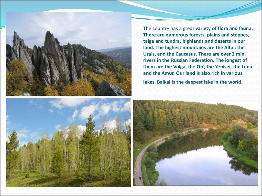 Many rivers and lakes are. Urals Montane Tundra and Taiga. Russia is a great Country. Urals Mountain Tundra and Taiga. Тундра Тайга степь пустыня.