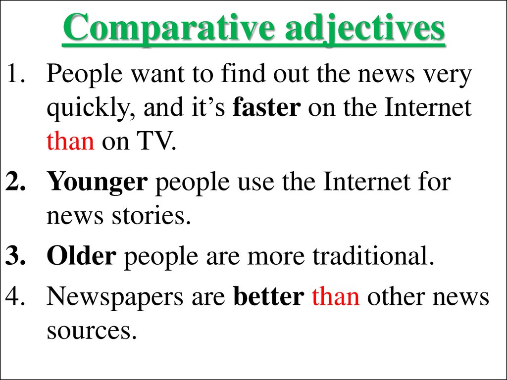 Comparative adjectives ppt. Comparative adjectives cold