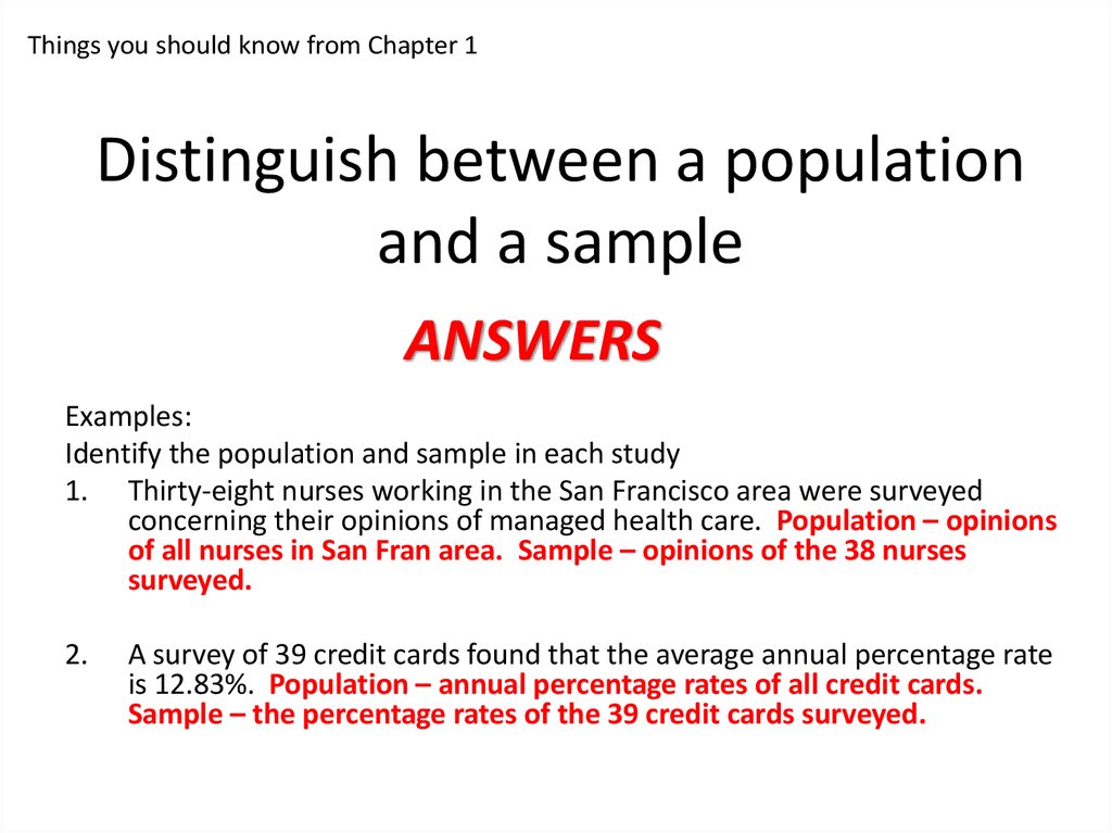 Difference Between Population And Sample Statistics Kulturaupice