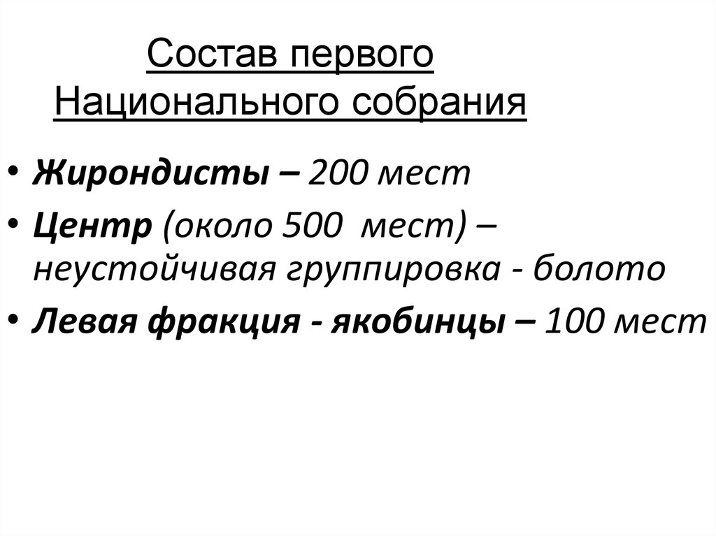 Левая фракция. Революционный календарь французской революции.